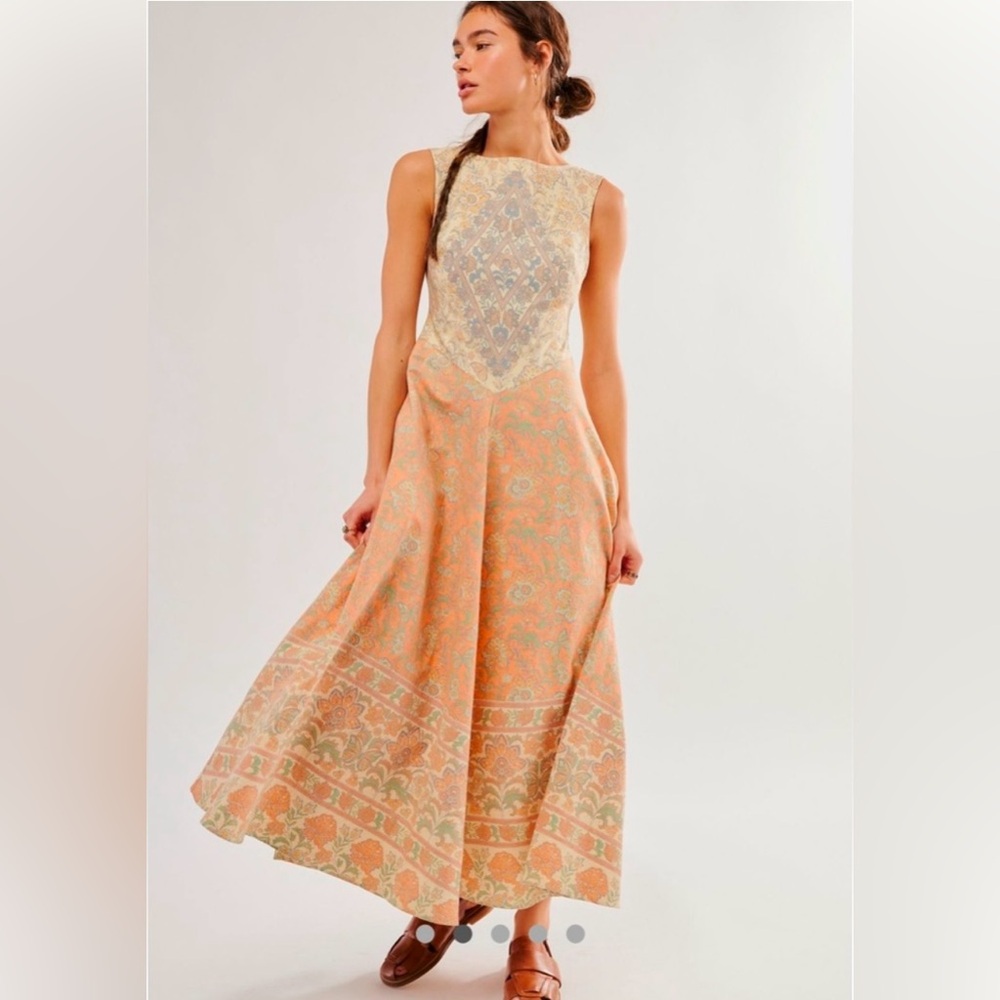 Free People Malena Maxi Dress Size XS NWT